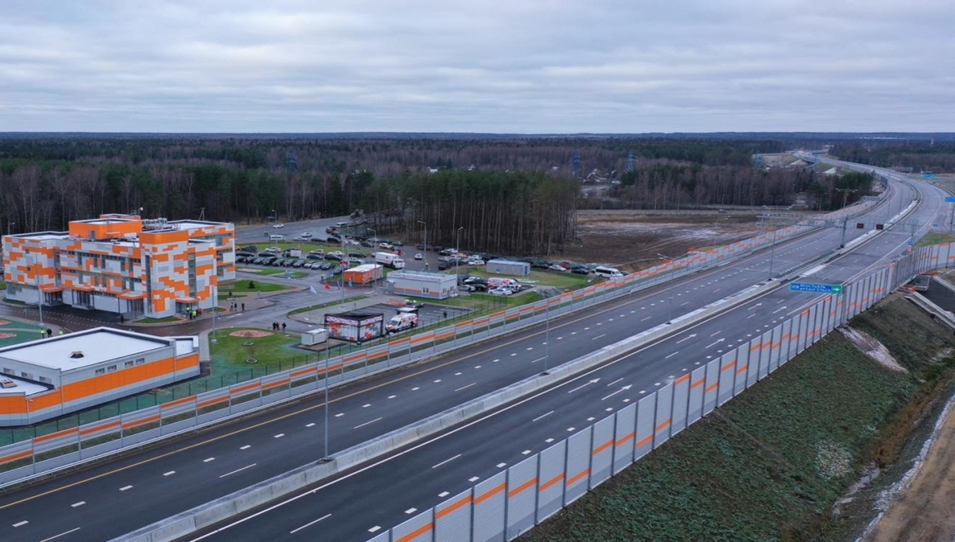 Открытие 3-го пускового комплекса ЦКАД